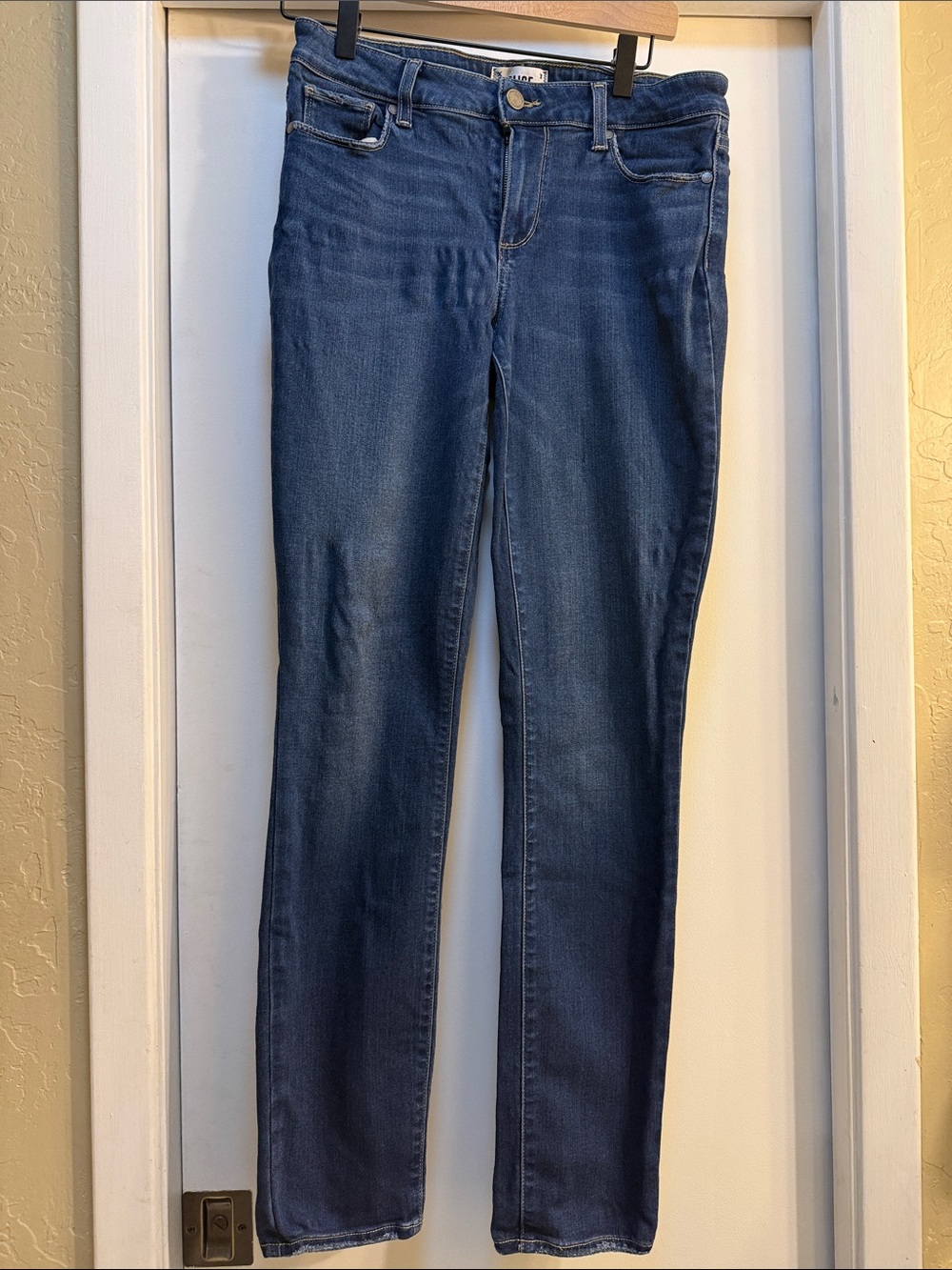 PAIGE Women's Skinny Jeans in Deep Indigo Blue